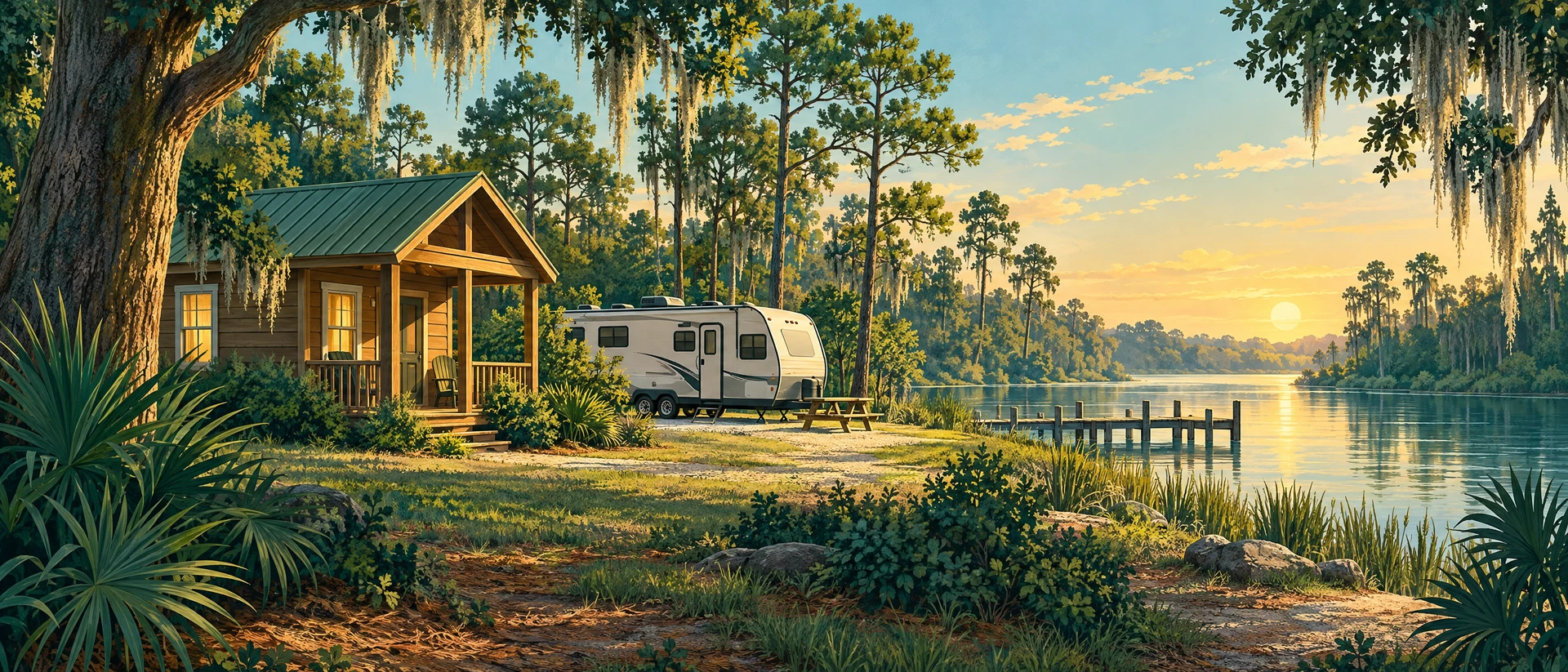 Lodging & travel listing cover for Northflow RV Resort & Marina