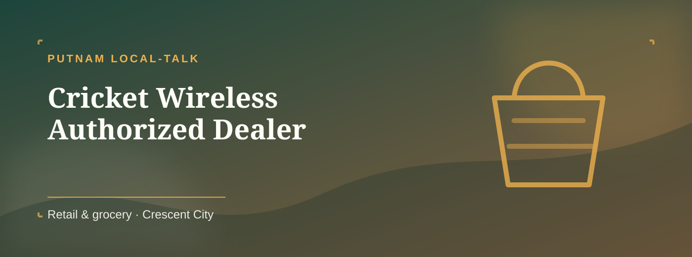 Cricket Wireless Authorized Dealer Retail & grocery cover banner in Crescent City