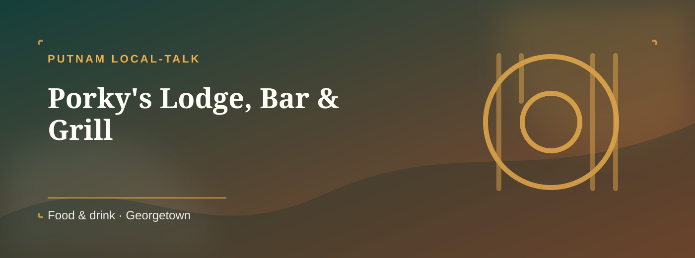 Food & drink listing cover for Porky's Lodge, Bar & Grill