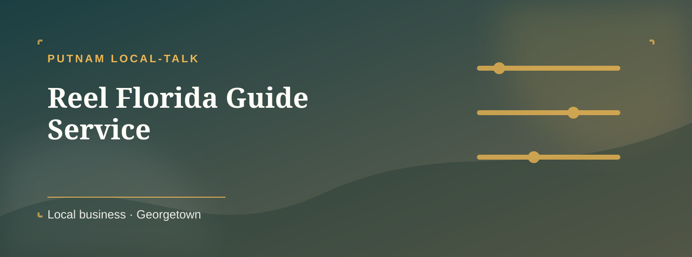 Outdoor & recreation listing cover for Reel Florida Guide Service