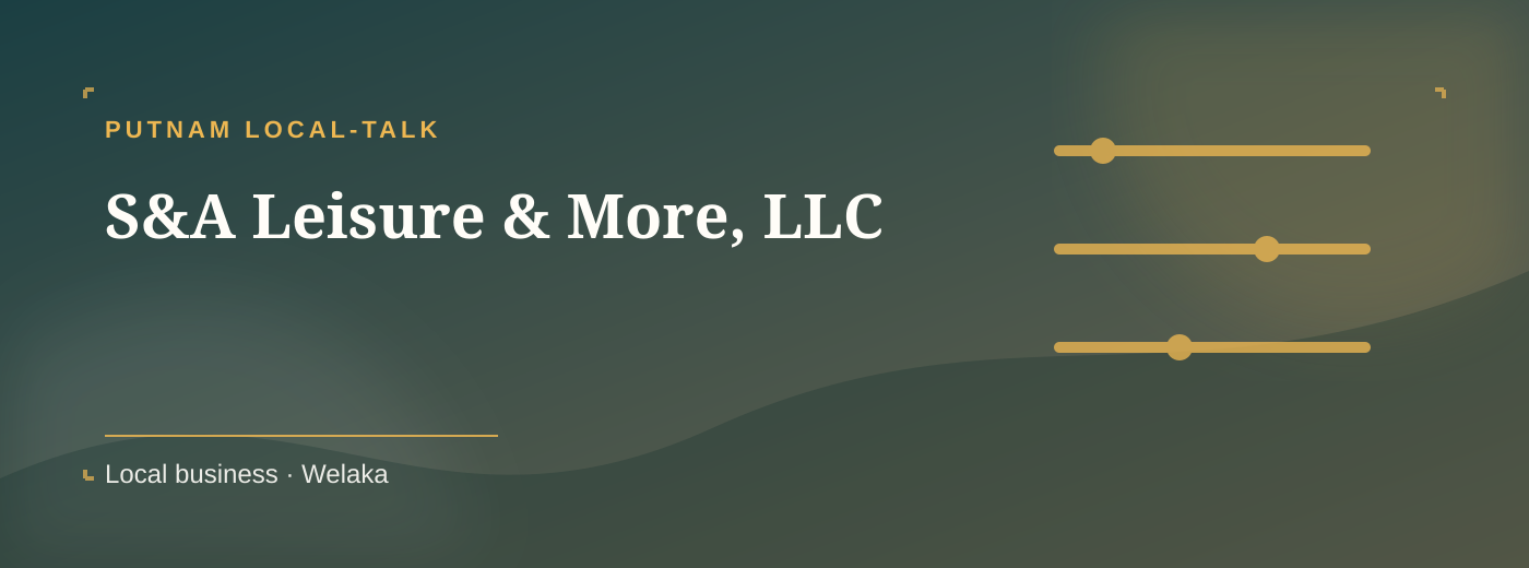 Marine & waterfront listing cover for S&A Leisure & More, LLC