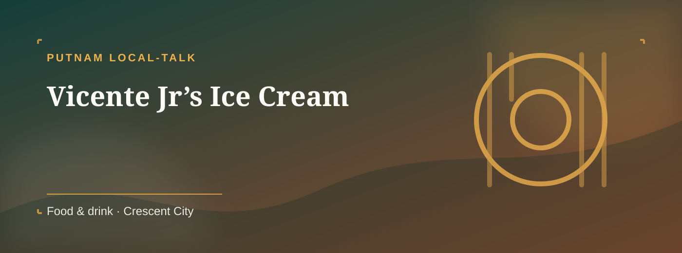 Vicente Jr’s Ice Cream Food & drink cover banner in Crescent City