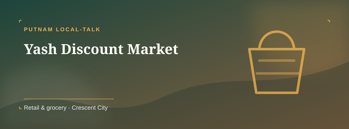 Yash Discount Market Retail & grocery cover banner in Crescent City